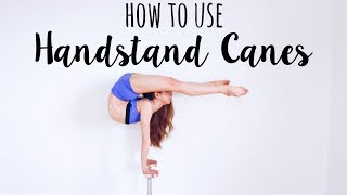 How to do Handstands on Canes [upl. by Toile]