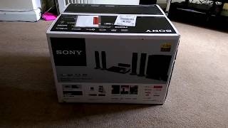 Sony BDV N7200W Unboxing [upl. by Napoleon]