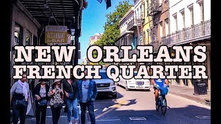 Visit New Orleans French Quarter Walking Tour 4K [upl. by Edbert]