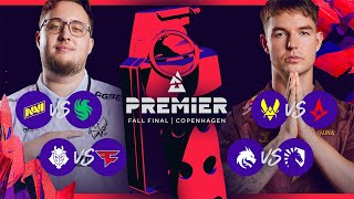 BLAST Fall Final 2024 Day 1 NAVI vs Falcons G2 vs FaZe Vitality vs Astralis Spirit vs Liquid [upl. by Hadeehsar791]