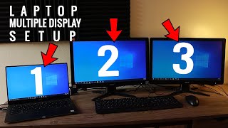 How to setup Multiple Display on a Laptop [upl. by Ycnuahc236]