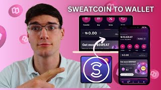 How To Easily Transfer Sweatcoin To Sweat Wallet 2024 [upl. by Huan54]