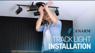 How to Install Track Lighting  Canarm [upl. by Olenta129]