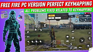 Free Fire PC Version Perfect keymapping amp Headshot Sensitivity  Free Fire PC Best Keyboard Settings [upl. by Aleck138]