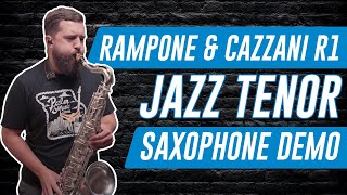 Rampone amp Cazzani R1 Jazz Tenor Saxophone Demo [upl. by Cristobal]