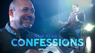 New Years Confessions  Skit Guys [upl. by Nnylatsyrk]