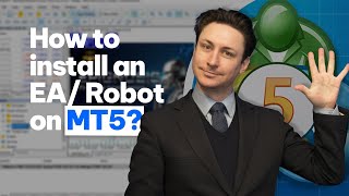 HOW TO PLACE TRADING ROBOTS ON METATRADER 4 and MT5 [upl. by Ihn400]