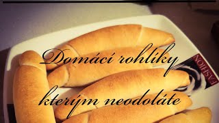 Domácí rohlíky kterým neodoláte 😋  Home cooking  homemade pastry  chef [upl. by Bartholemy]