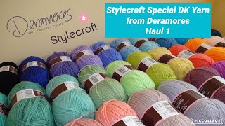 Stylecraft Special DK Yarn Haul from Deramores  Haul Number 1 [upl. by Niboc]