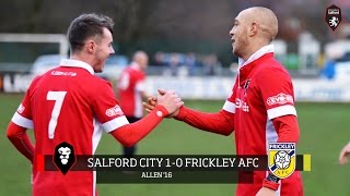 Richie Allens goal against Frickley Athletic [upl. by Einahpehs]