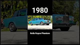 Evolution of Rolls Royce Phantom 19252024 shorts viral evolution rollsroyce phantom youtube [upl. by Atina]