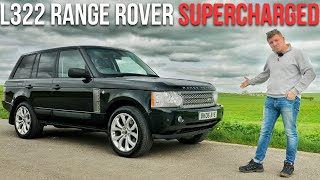 BRUTALLY HONEST REVIEW OF THE 42 V8 SUPERCHARGED RANGE ROVER L322 [upl. by Nosam]