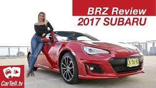 2017 Subaru BRZ Review  CarTelltv [upl. by Imim373]