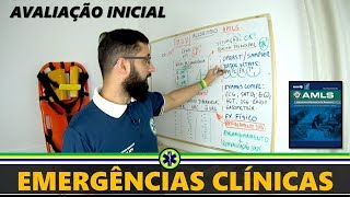 ATENDIMENTO INICIAL ÀS EMERGÊNCIAS CLÍNICAS  ALGORITMO DO AMLS [upl. by Medea]