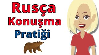 Rusça Konuşma Pratiği  Yavaş ve Kolay Rusça Öğrenimi [upl. by Hacim]