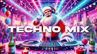 TECHNO CHRISTMAS MIX 2024 💣 Remixes Of Popular Songs for Club Party and Car [upl. by Diba]