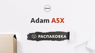 Adam A5X  Распаковка и Комплектация [upl. by Acire]