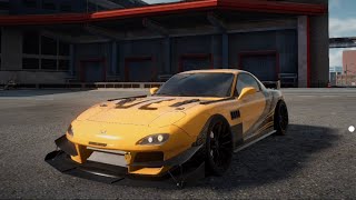 MAZDA RX7 550HP DRIVING AS FAST AS POSSIBLE [upl. by Aikram]