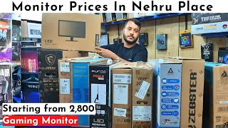 Monitor Prices in Nehru Place 2022  Gaming Monitor Prices [upl. by Enirol702]