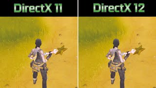 Fortnite Dx11 vs Dx12 Performance Comparison [upl. by Av712]