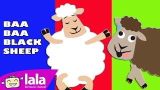 Baa baa black sheep  Nursery Rhymes  Super Simple Songs  Cao Le Ha Trang LalaTV [upl. by Sardella799]