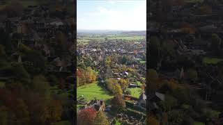 English Town Chipping Campden dronevideo travel djimini4pro England drone Autumn dji [upl. by Nytsirhc863]