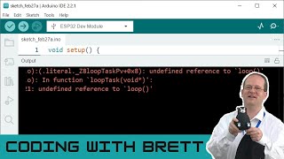 Solved Arduino IDE Undefined Reference to Loop [upl. by Anaed]