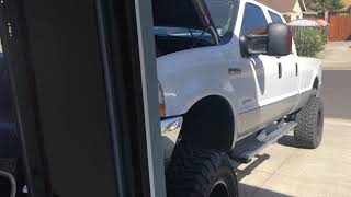 2004 Ford F350 Powerstroke Diesel error code P0401 insufficient flow [upl. by Borchert231]