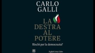 Carlo Galli  La destra al potere Rischi per la democrazia [upl. by Elsbeth]