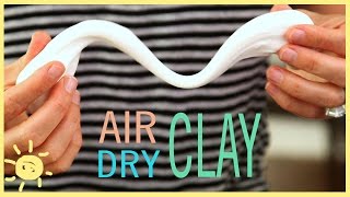 DIY  Air Dry Clay Easy Recipe [upl. by Itnuahsa]