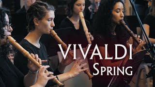 Vivaldi Spring I Allegro from The Four Seasons RV 269  Berliner Blockflöten Orchester [upl. by Adnamas]