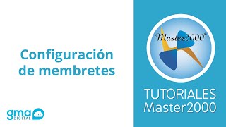 Configuración de membretes  Master2000 [upl. by Acsot]