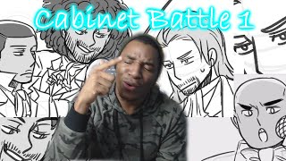 Cabinet Battle 1  Hamilton Animatic REACTION [upl. by Salli]