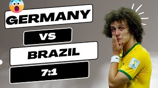 Brazil vs Germany 2014  The SHOCKING Match [upl. by Tarfe]