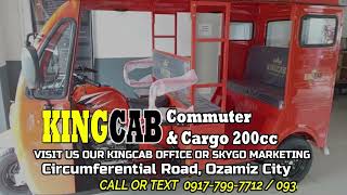 KINGCAB COMMUTER amp CARGO 200cc Ads 2023 [upl. by Nelg]