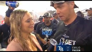 MLB Female Reporters Getting Soaked Part 2 [upl. by Tiler]