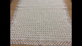 Tuto couverture au crochet [upl. by Adniral]