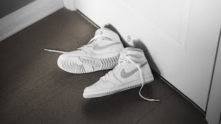 Air Jordan 1 High 85 quotNeutral Greyquot Natural Grey Review amp OnFeet [upl. by Menis]