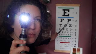 ASMR Doctor Gives Your Nightly Eye Exam 👀 [upl. by Eednus400]