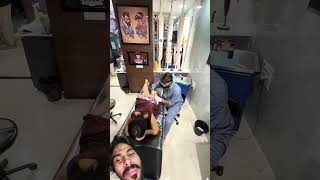 Tattoo artist tattoing barber tattoo haircut tattooartist [upl. by Ecital548]