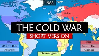 The Cold War  Summary on a Map [upl. by Moyra]