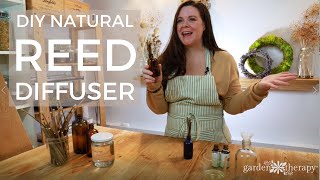 How to Make a Natural Reed Diffuser [upl. by Jenn]