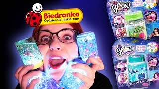 MAGICZNY ŚWIECĄCY SŁOICZEK Z BIEDRONKI 💡 TO NIE SLIME 😡 ZABAWKA So Glow DIY [upl. by Jilly754]