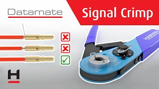 Crimping amp Assembly Guide ǀ Datamate highreliability connectors [upl. by Aylmer]