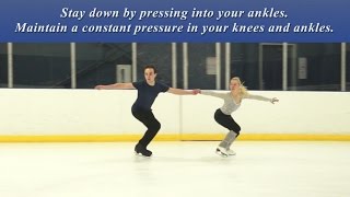 46 Skating Essentials Backward Crossovers [upl. by Ailat]