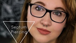 All About My SEPTUM Piercing [upl. by Zicarelli]