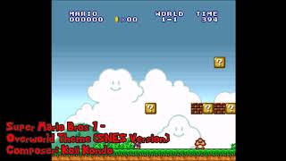 Super Mario All Stars Super Mario Bros  Overworld Theme HIGH QUALITY [upl. by Alit]