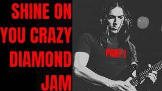 Shine On You Crazy Diamond Pt I Pink Floyd Style Jam Track G Minor [upl. by Gilligan]