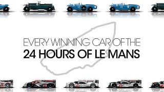 Le Mans Winners Every Winning Car of the 24 hours of Le Mans [upl. by Athal]