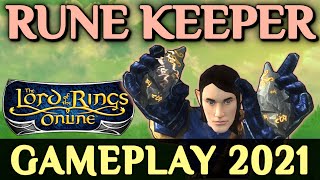 LOTRO Rune Keeper Gameplay 2021  All Specializations Lord of the Rings Online [upl. by Clementas]